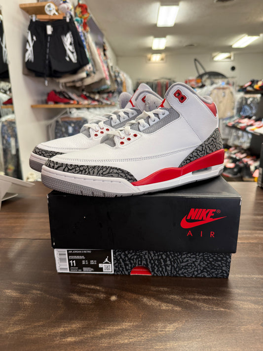 Jordan 3 Retro Fire Red (2022)