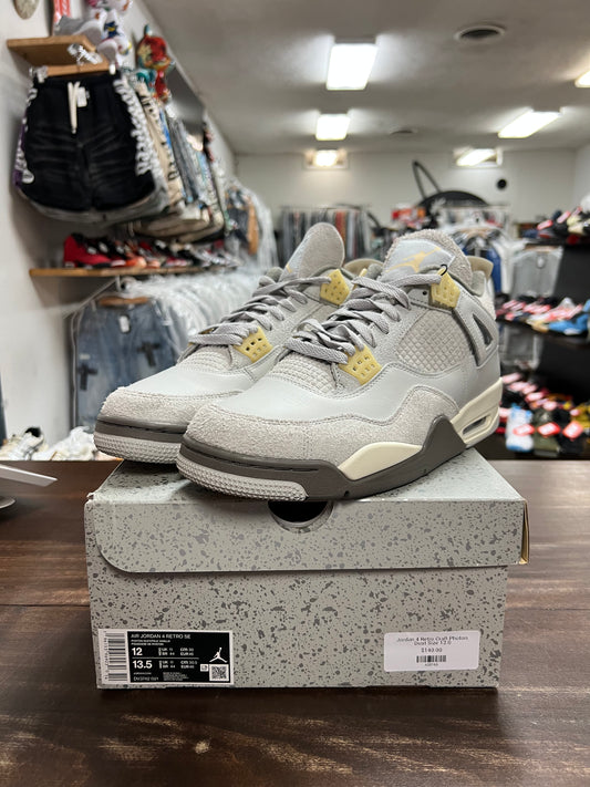Jordan 4 Retro Craft Photon Dust