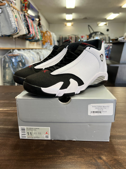Jordan 14 Retro Black Toe (2024)