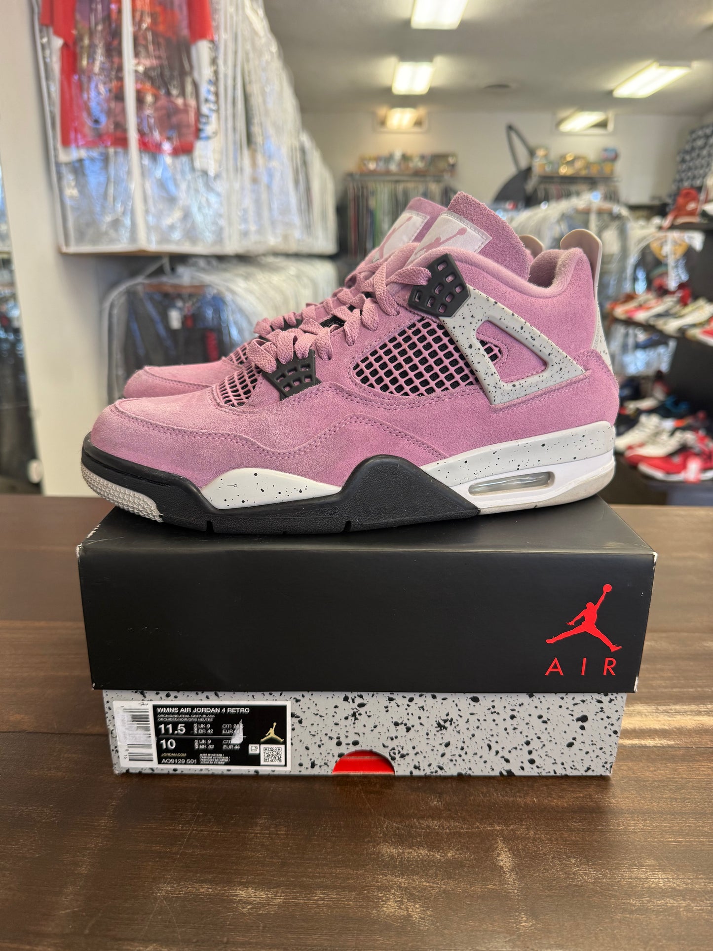 Jordan 4 Retro Orchid (Women's)
