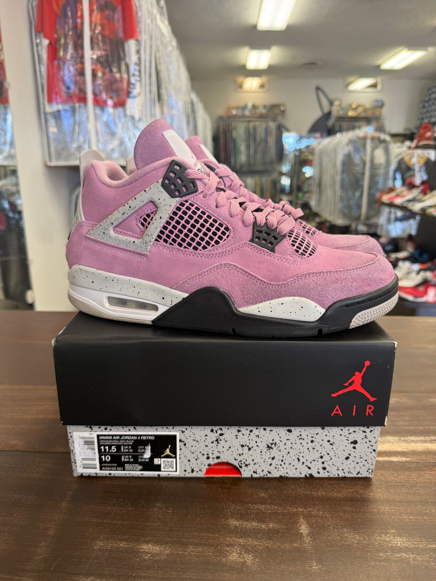 Jordan 4 Retro Orchid (Women's)