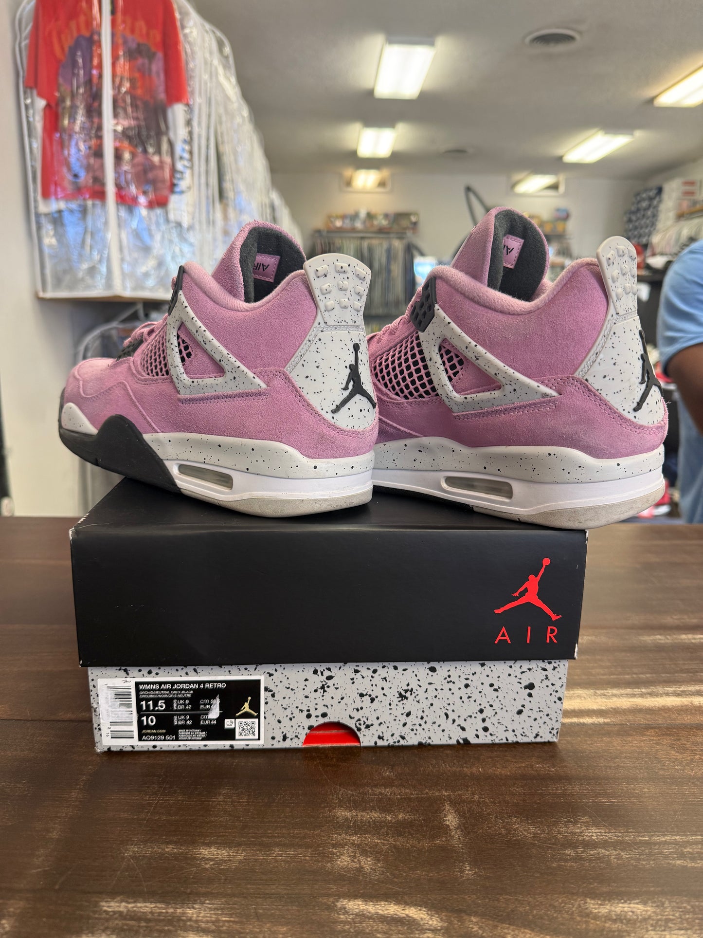 Jordan 4 Retro Orchid (Women's)