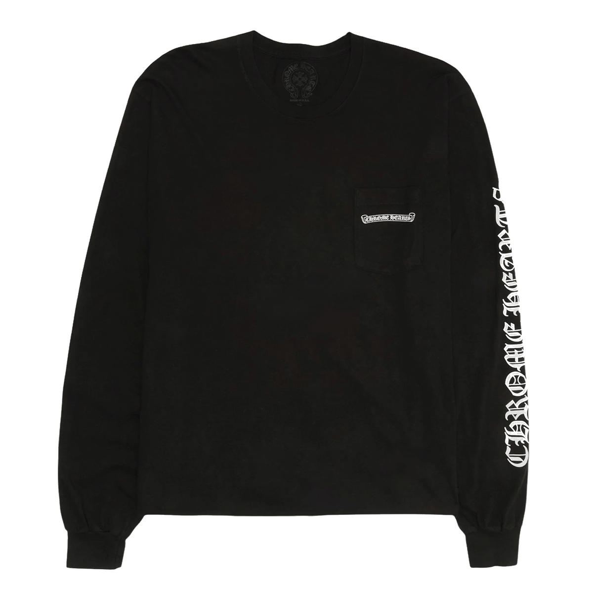Chrome Hearts Scroll Long-sleeve T-shirt Black