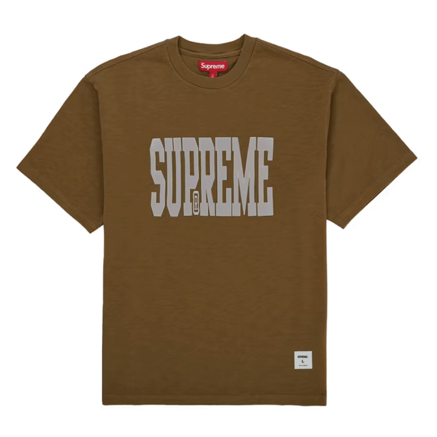 Supreme Stretch Applique S/S Top Brown