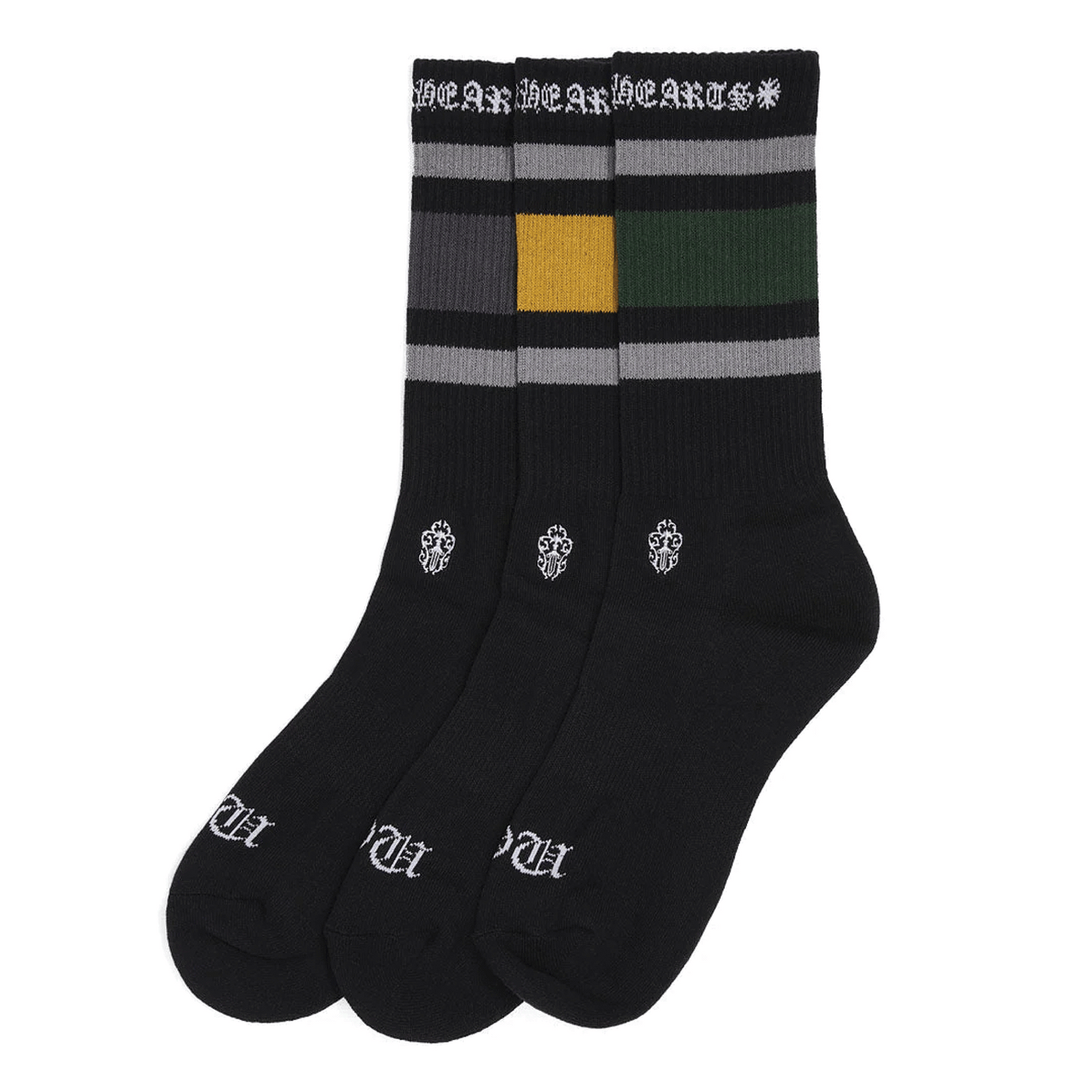 Chrome Hearts Sport Socks Black (Size L)