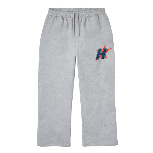 HMDD GREY H-STAR BAGGY SWEATS