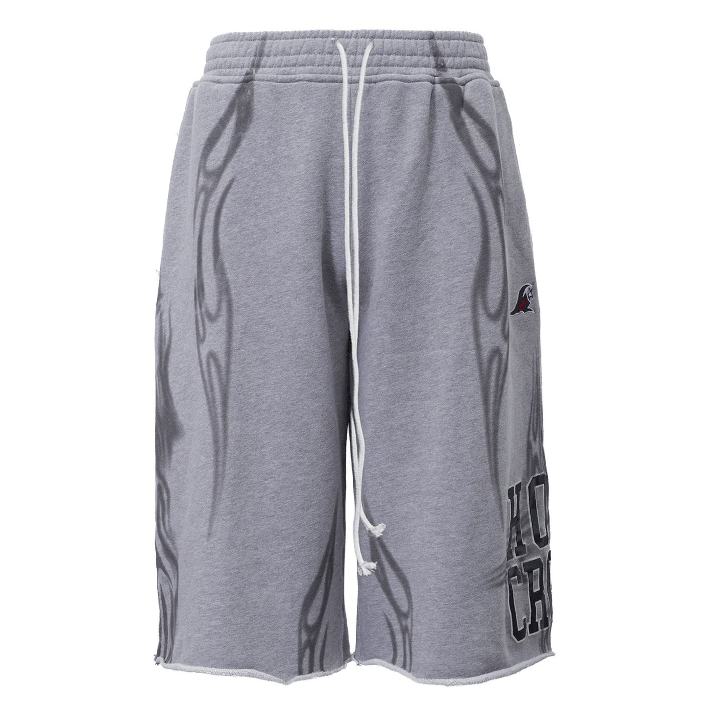 Hellstar Holy Cross 3/4 Shorts Heather Grey
