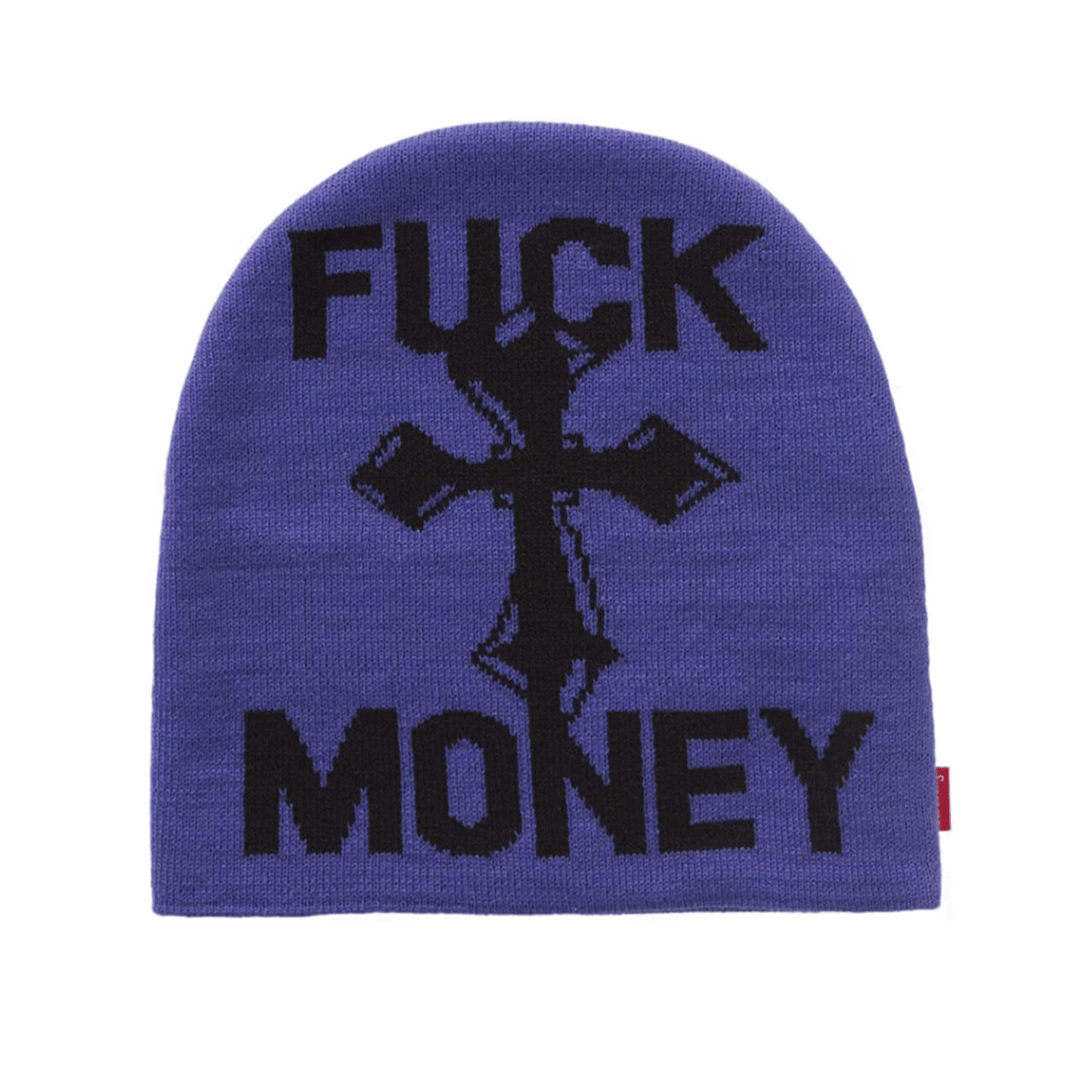Supreme Fuck Money Beanie Blue