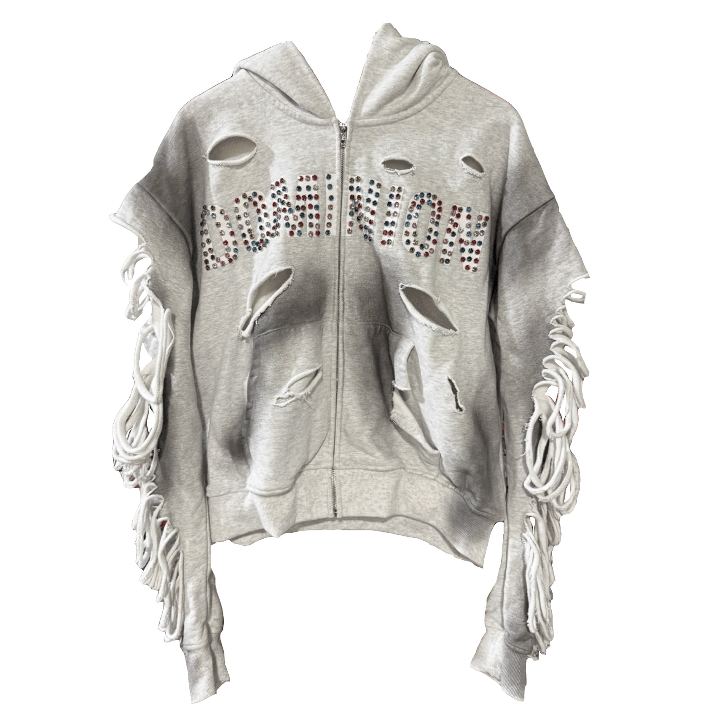 Dominion Grey Work Zip UP