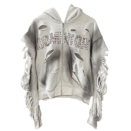 Dominion Grey Work Zip UP