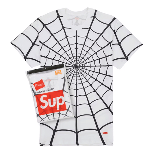 Supreme Hanes Spider-Man Tagless Tees (2 Pack) White
