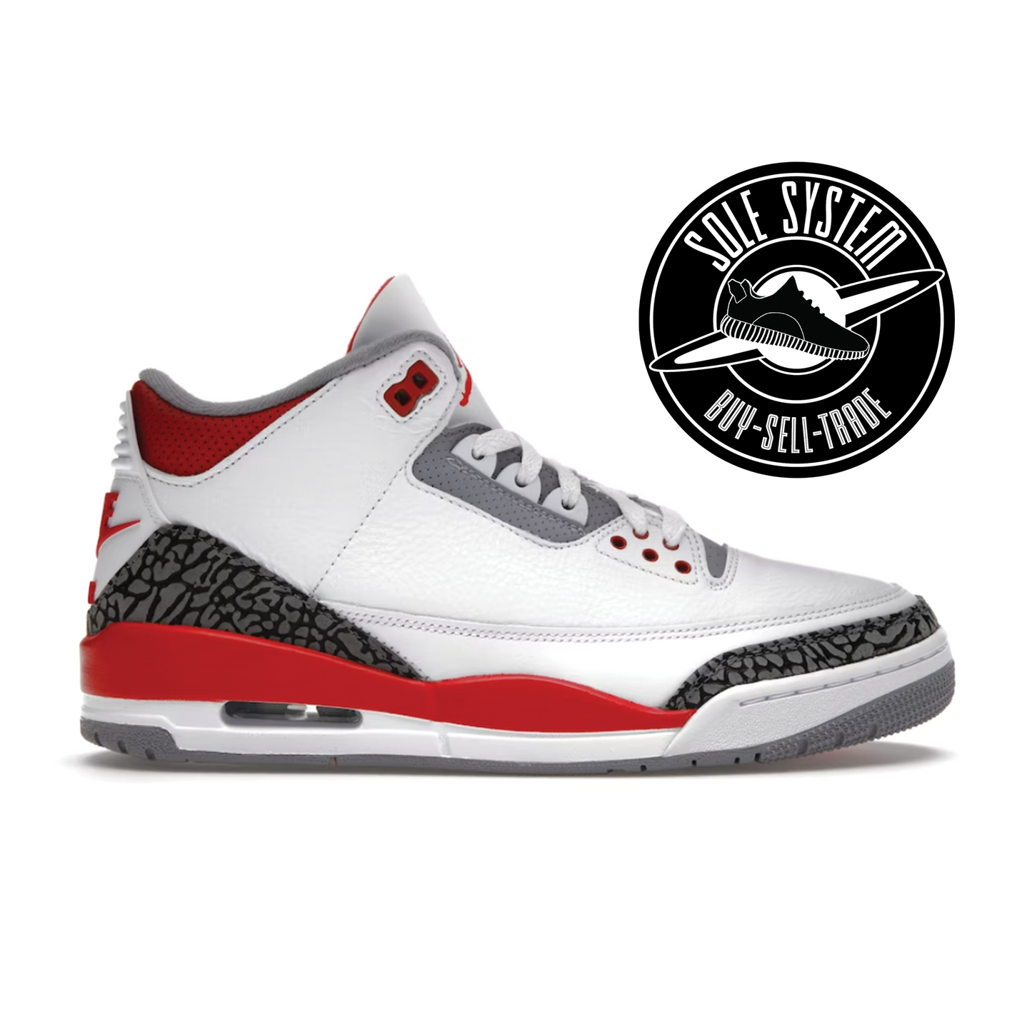 Jordan 3 Retro Fire Red (2022) (GS)