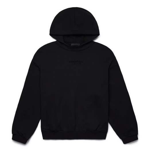Fear of God Essentials Hoodie Jet Black