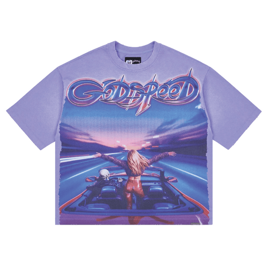 Godspeed FUN T-Shirt Purple Wash