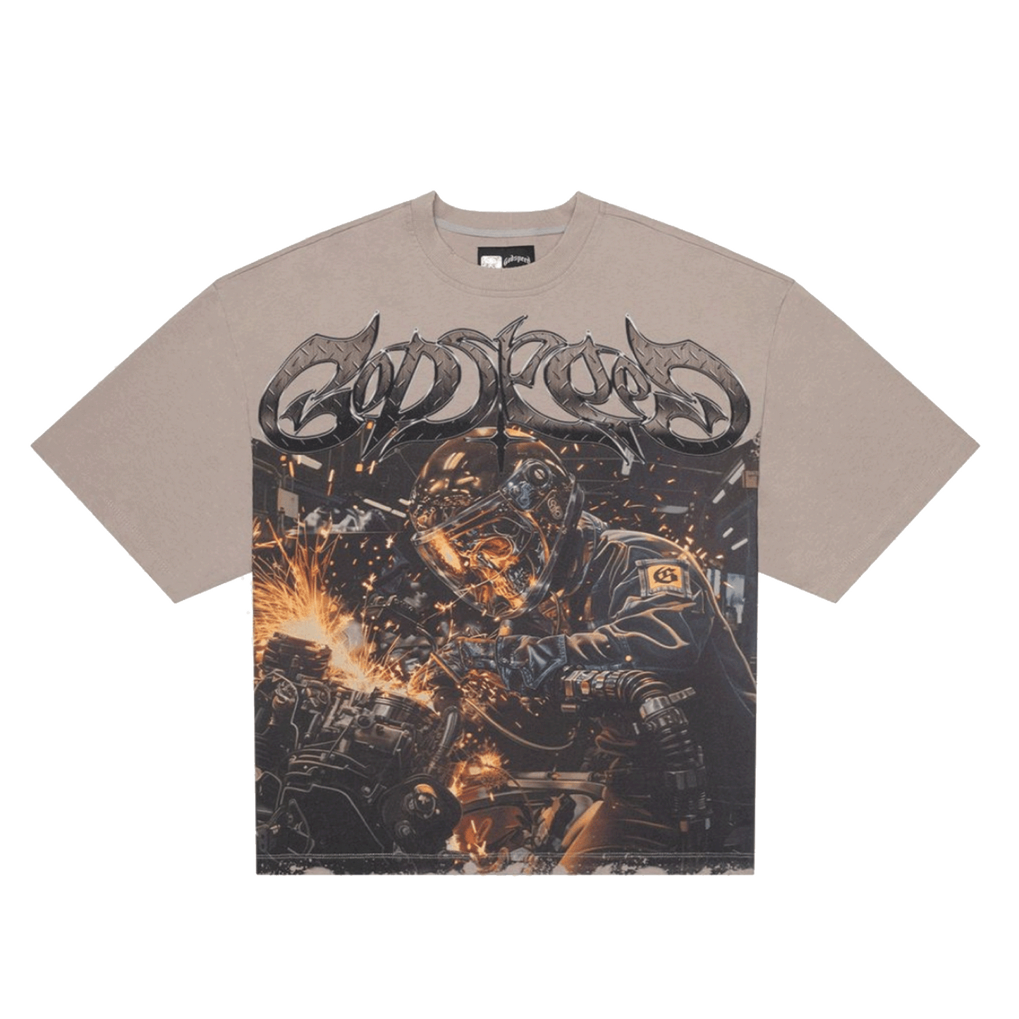 GodSpeed Steel Sharpens Steel (Clay Grey)