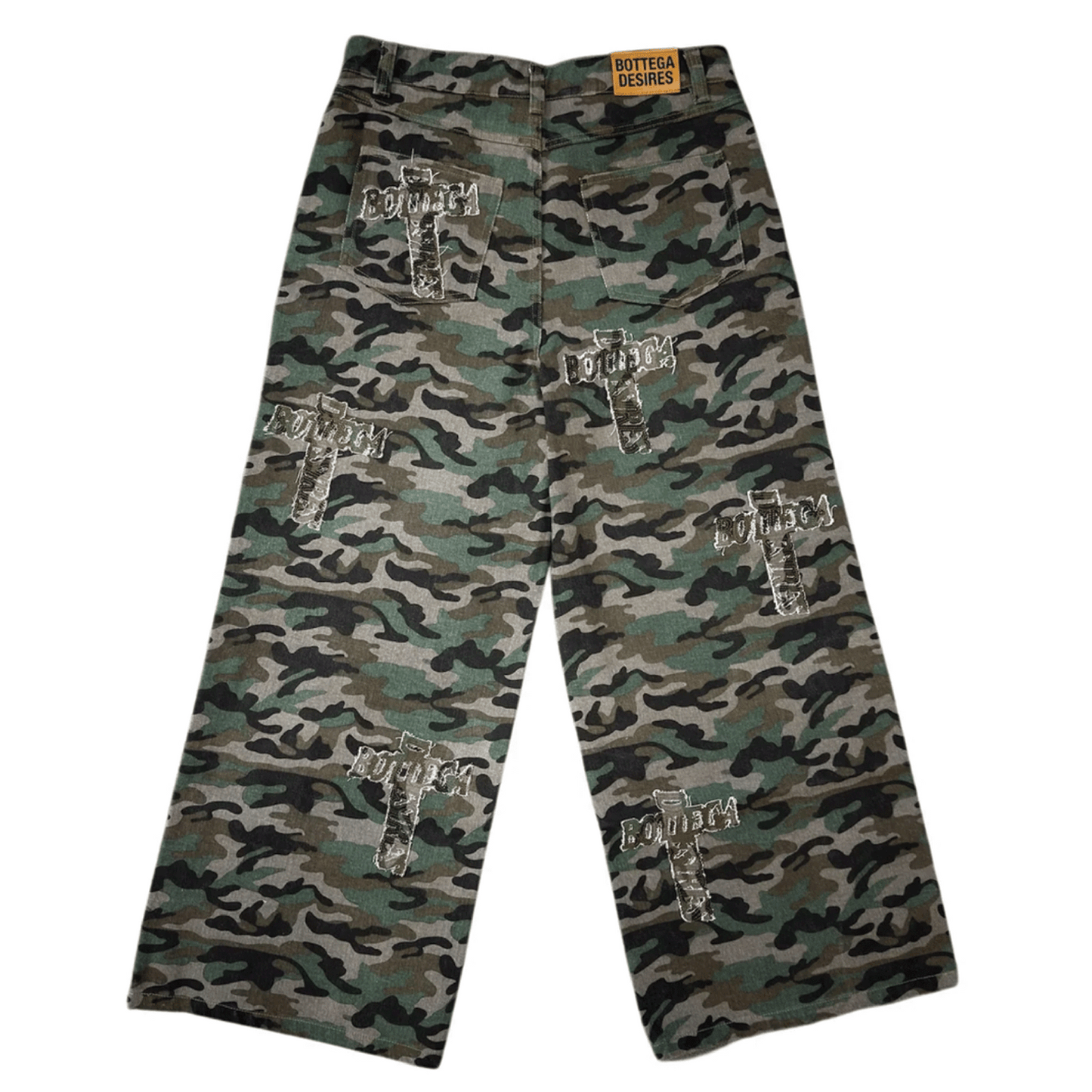 BOTTEGA DESIRES HOLY GRAIL DENIM CAMO