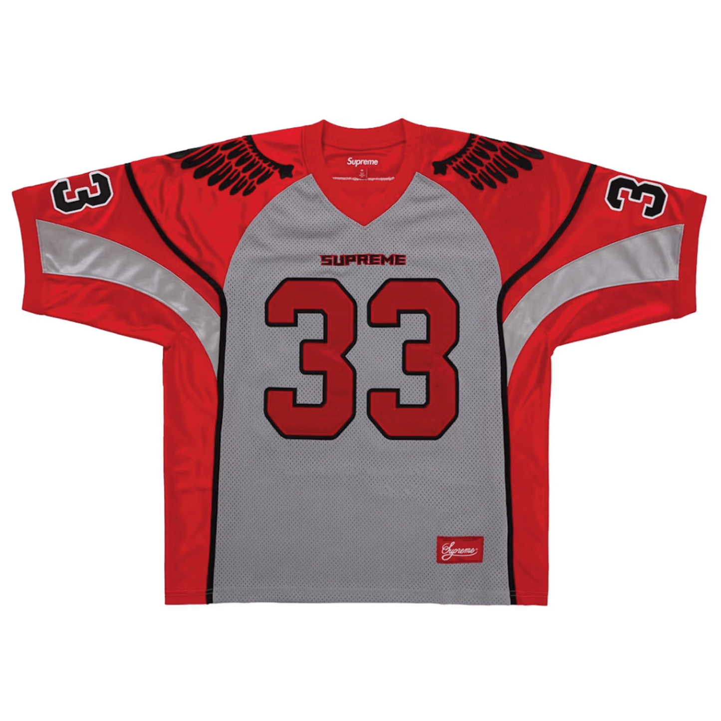 Supreme Wings Football Jersey Grey