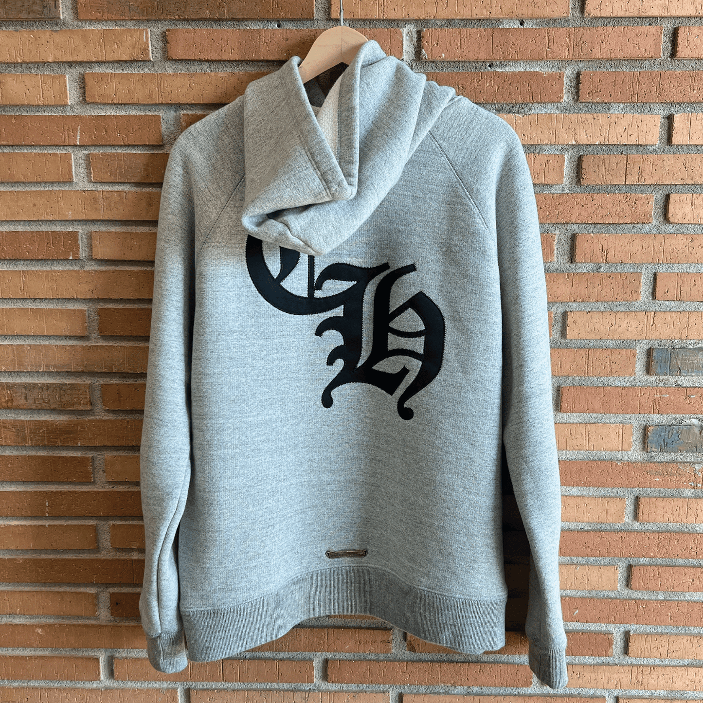 Chrome Hearts Grey Seven-11 CH Logo Hoodie