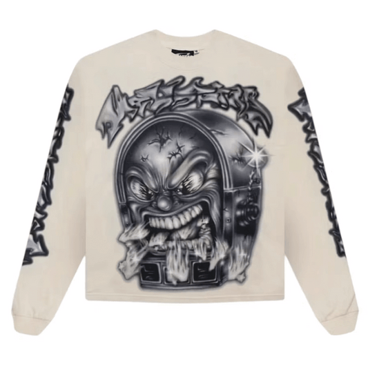Hellstar Mark Longsleeve White