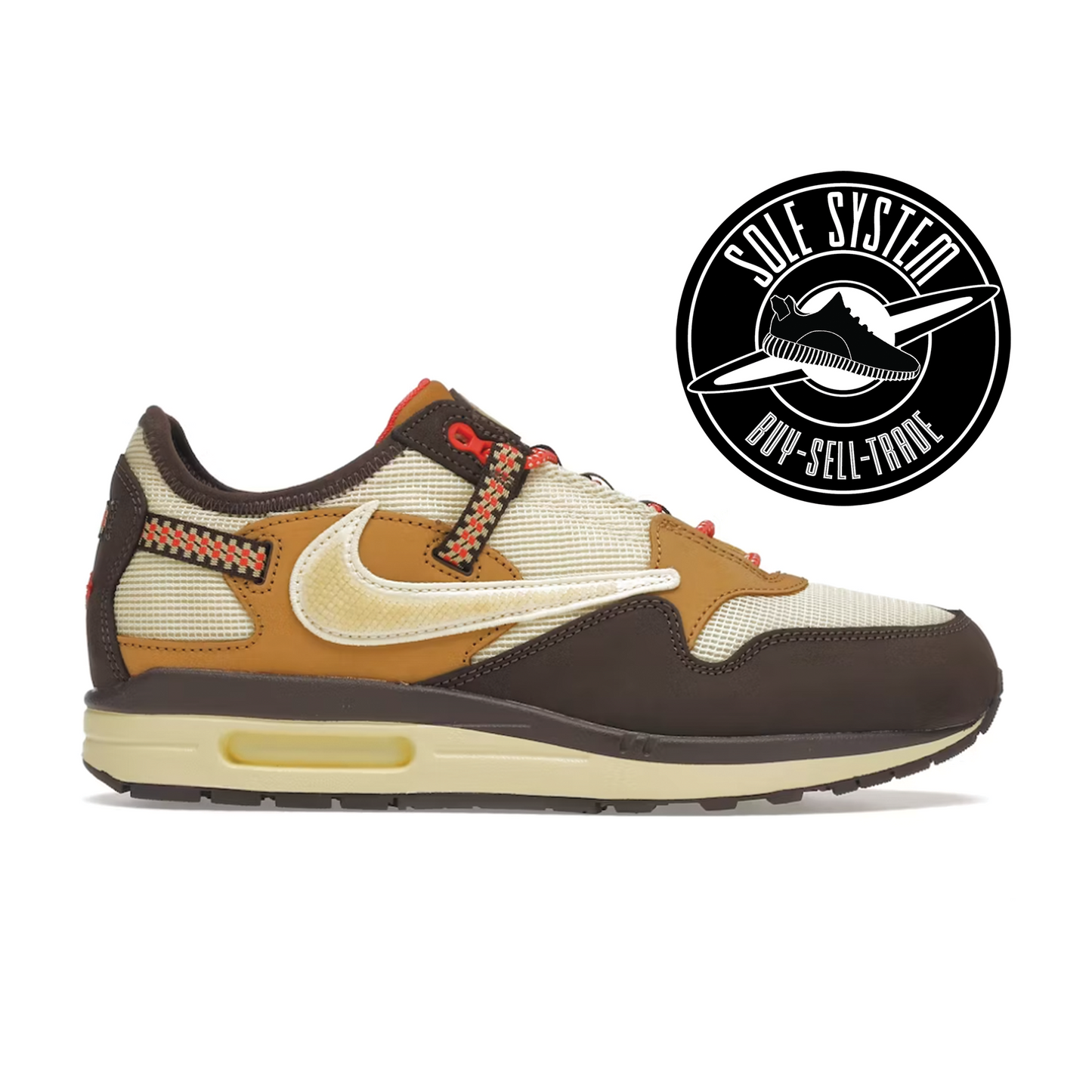 Nike Air Max 1 Travis Scott Baroque Brown