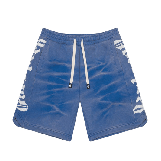 GodSpeed CourtSide Shorts (Blue Tie Die)