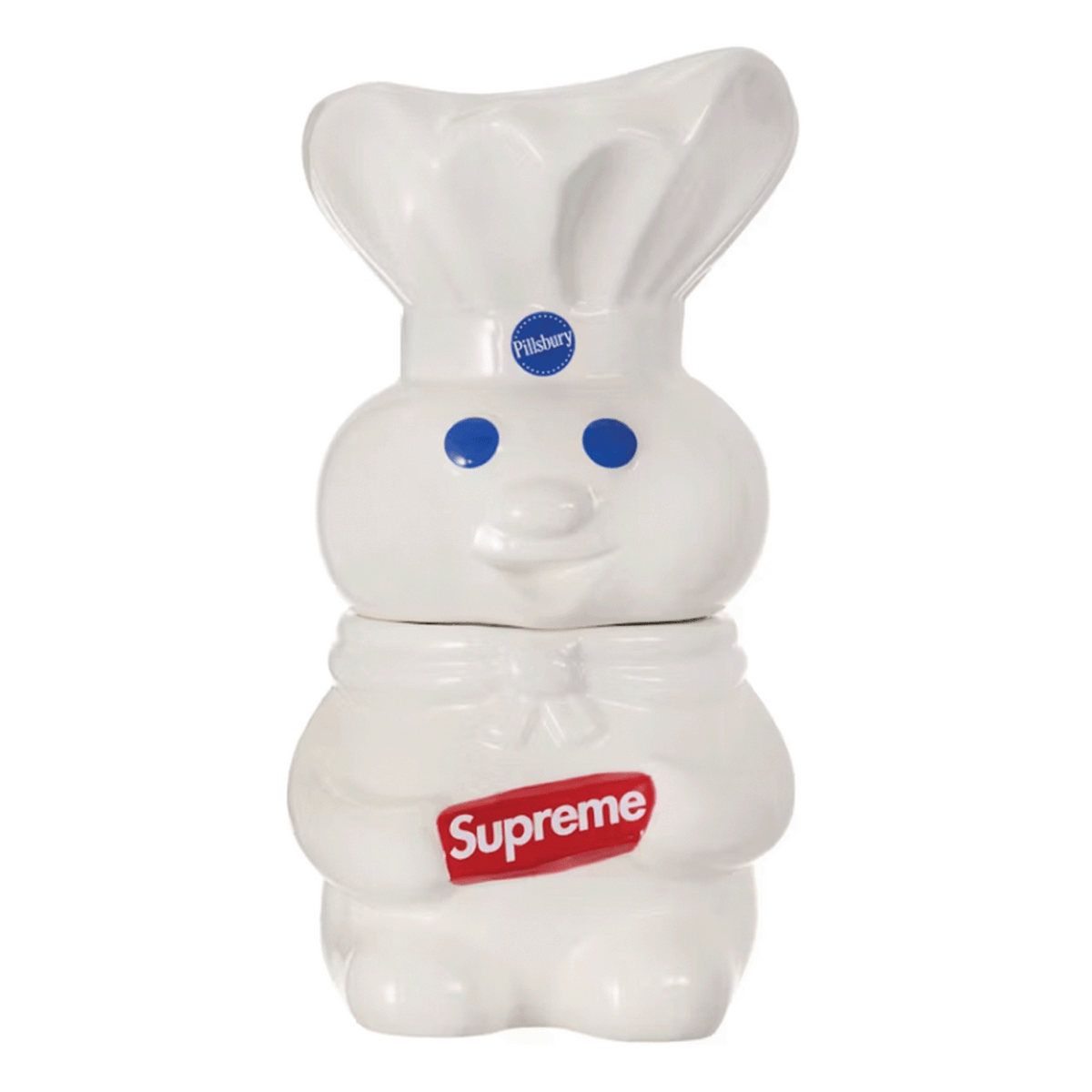 Supreme Doughboy Cookie Jar White