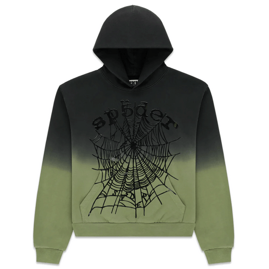 SP5DER OG WEB OMBRE HOODIE