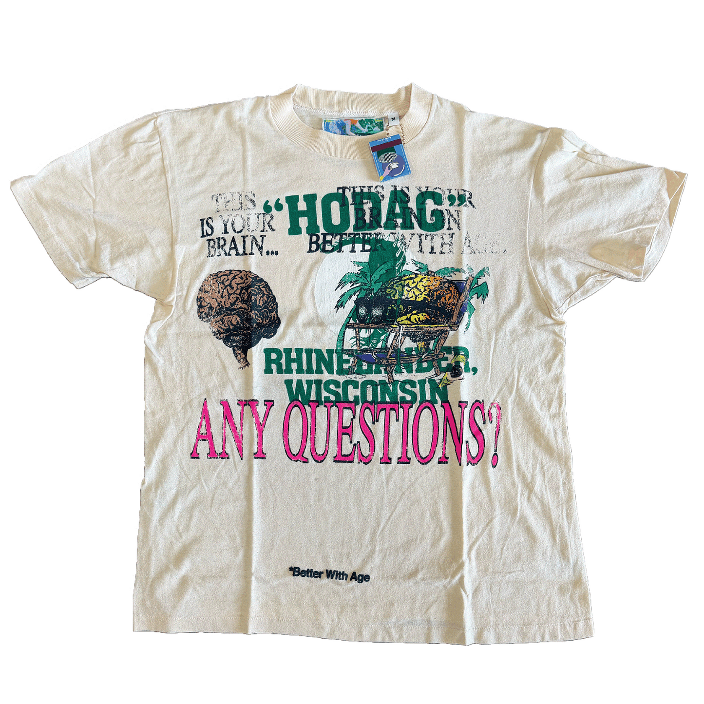 Better With Age Mush Tee Cream