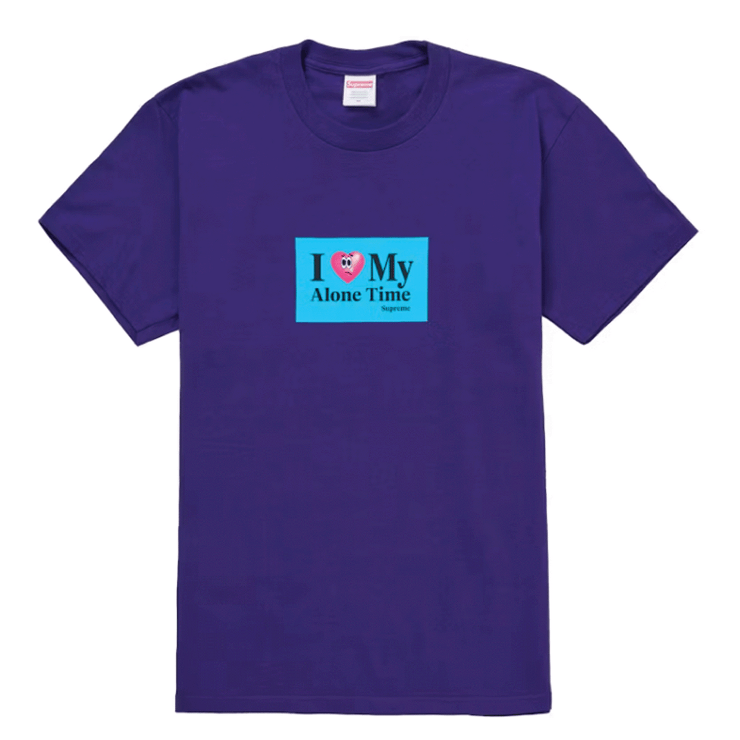 Supreme Alone Time Tee Purple