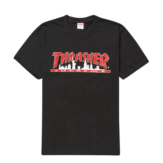 Supreme Thrasher Skyline Tee Black