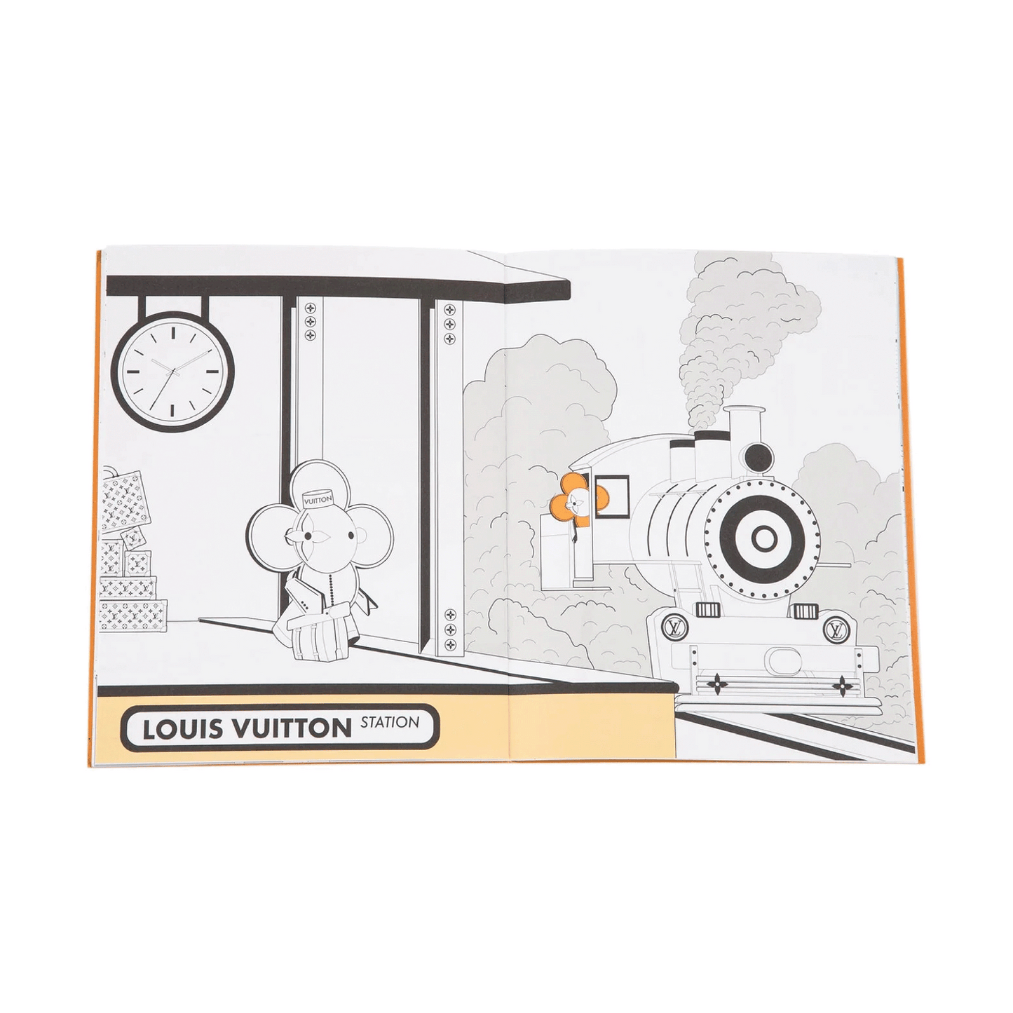 Louis Vuitton  Coloring Book And Pencils Set