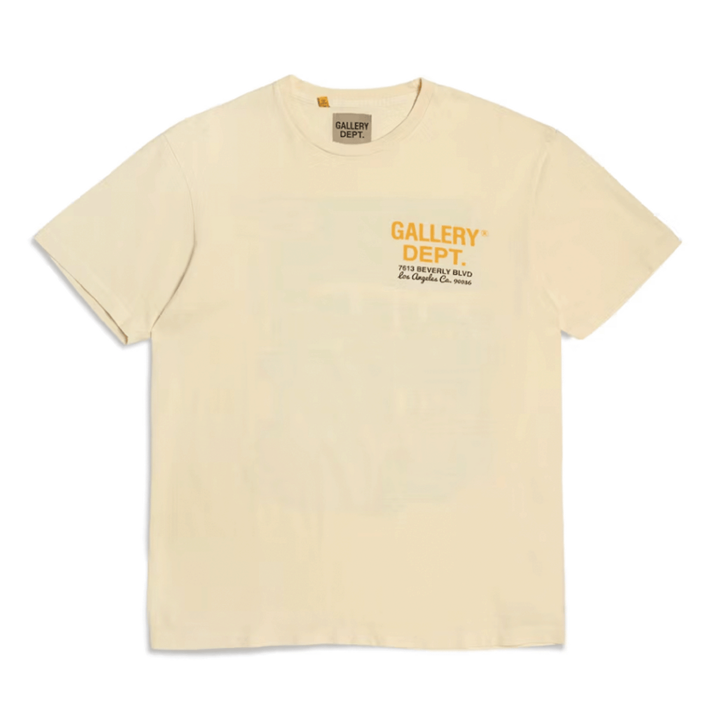 Gallery Dept. Drive Thru Boxy Fit Tee Cream