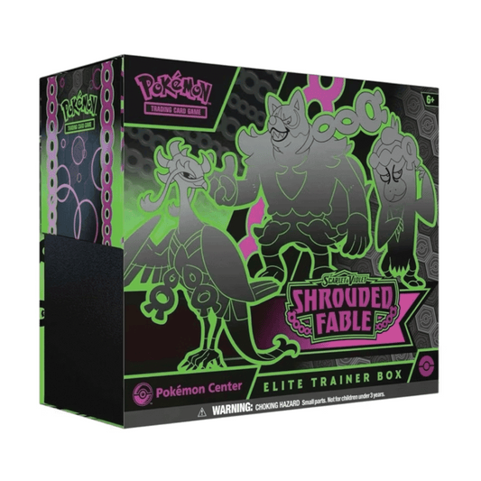 2024 Pokémon Scarlet & Violet Shrouded Fable Pokémon Center Elite Trainer Box