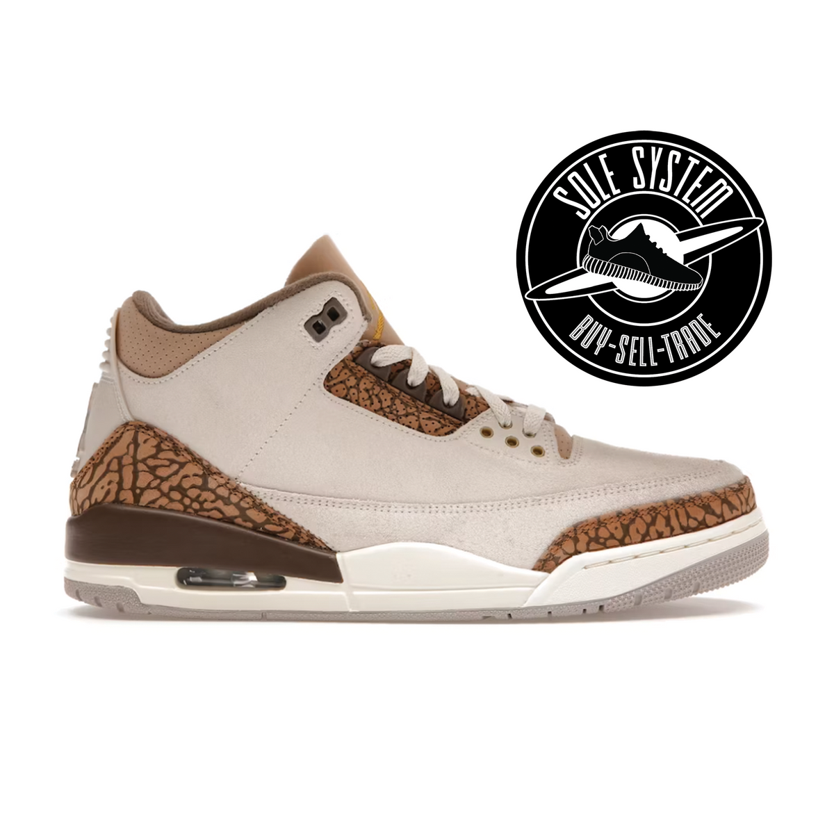 *Lightly Used* Jordan Retro 3 Palomino Air Jordan 3 Retro  main image 3
