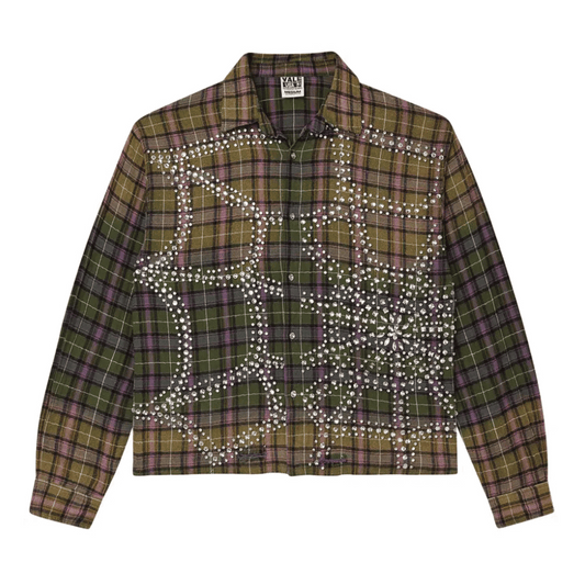 Vale Forever Green Fever Flannel