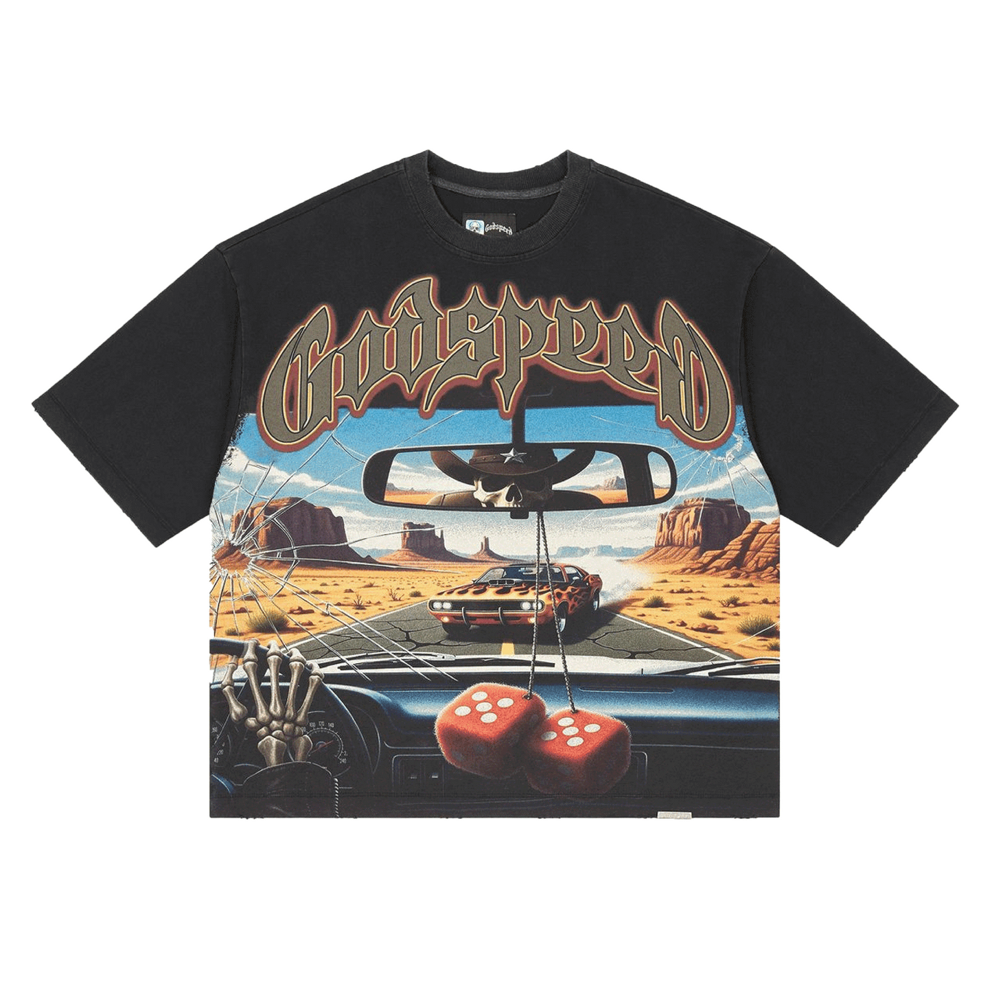 GODSPEED ON THE RUN II T-Shirt Black