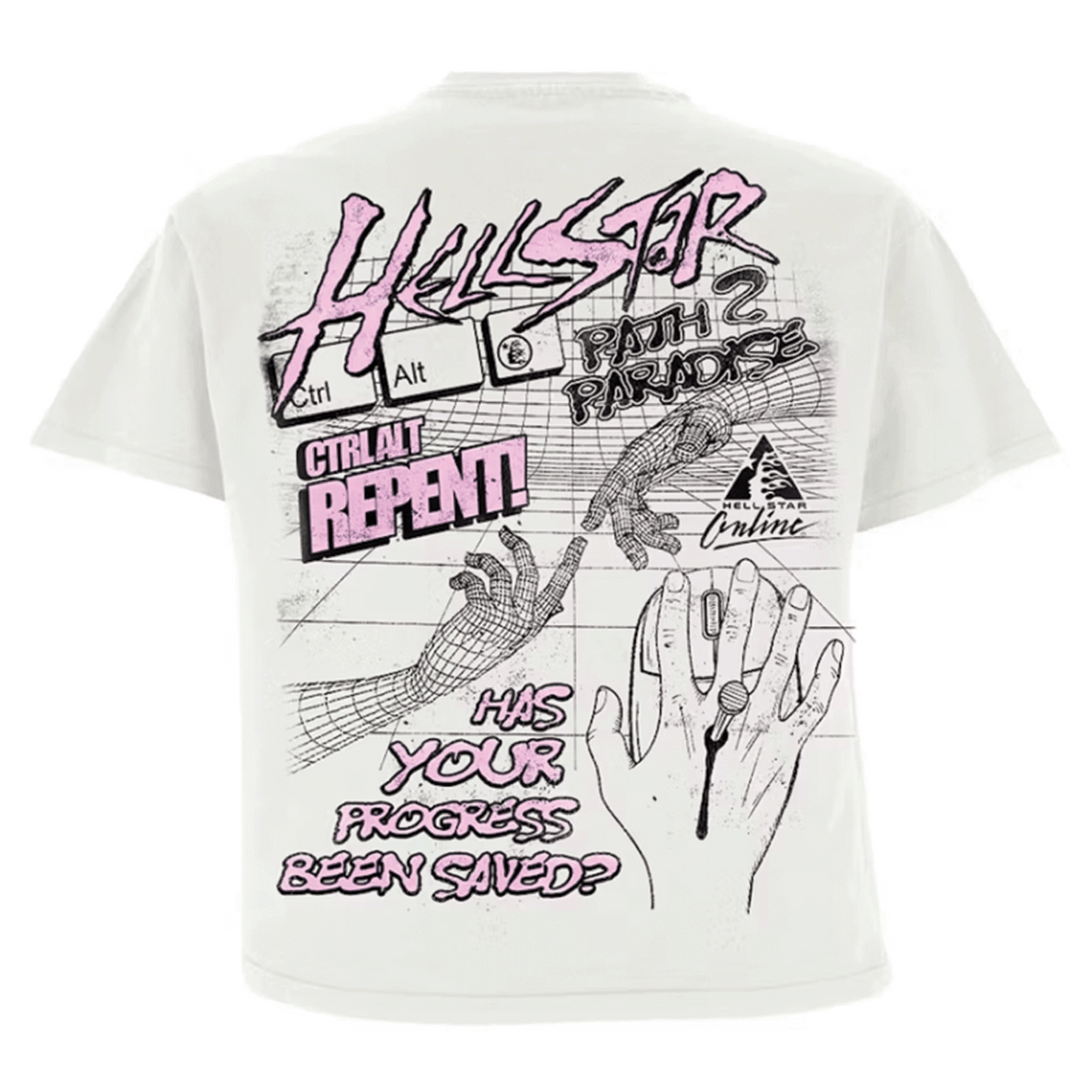 Hellstar Hellstar Online T-Shirt White