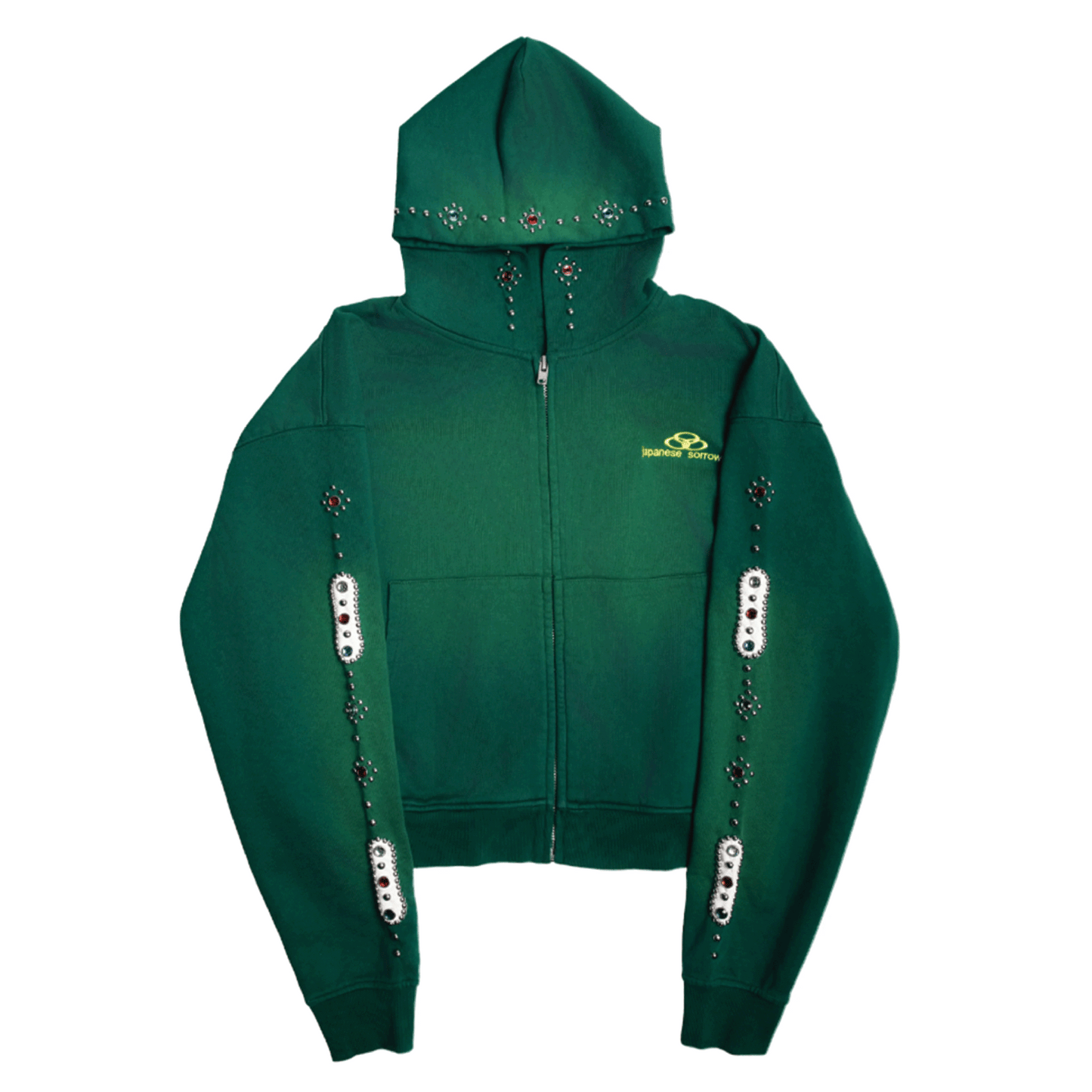 Japanese Sorrows Pine Embellished Hoodie