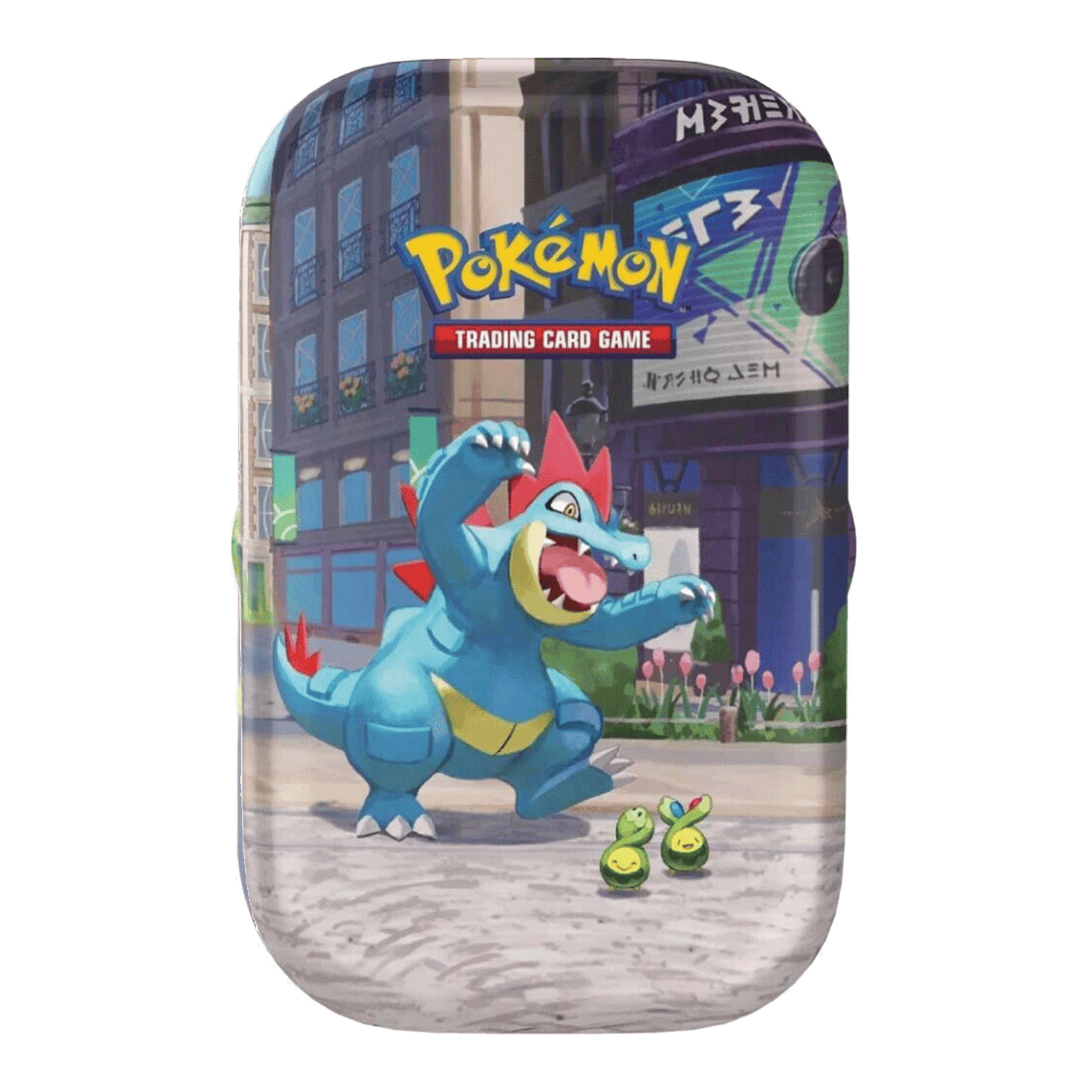 Lumiose City Mini Tin [Feraligatr & Budew] - Miscellaneous Cards & Products (MCAP)