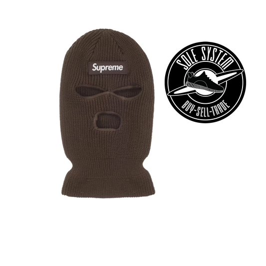 Supreme Box Logo Balaclava Dark Olive