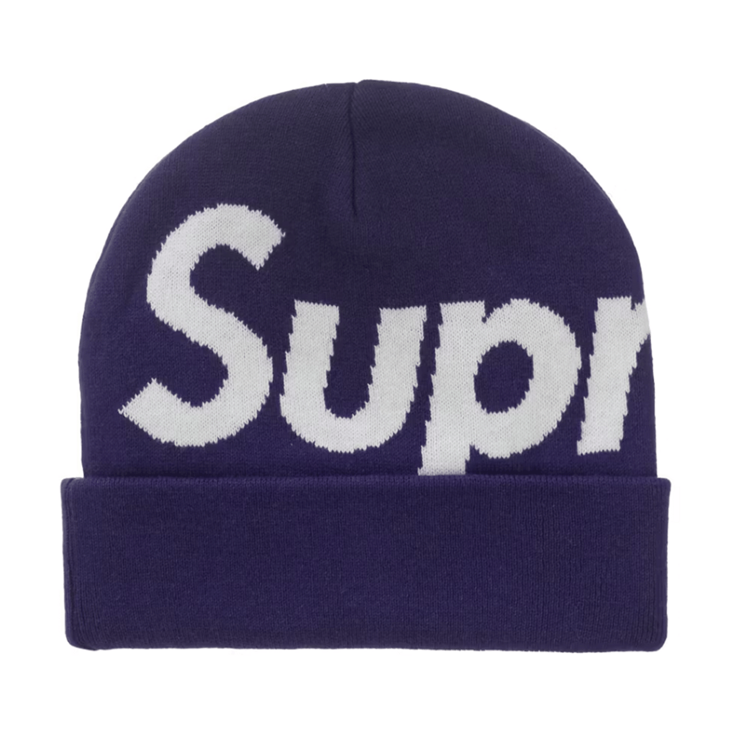 Supreme Big Logo Beanie (FW25) Purple