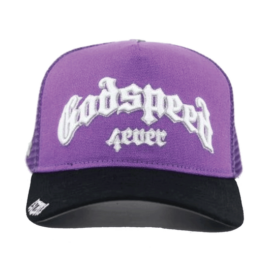 GODSPEED FOREVER TRUCKER HAT (Purple/Black) BOOM34
