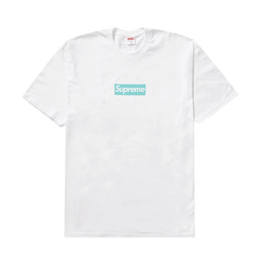Supreme Tiffany & Co. Box Logo Tee White