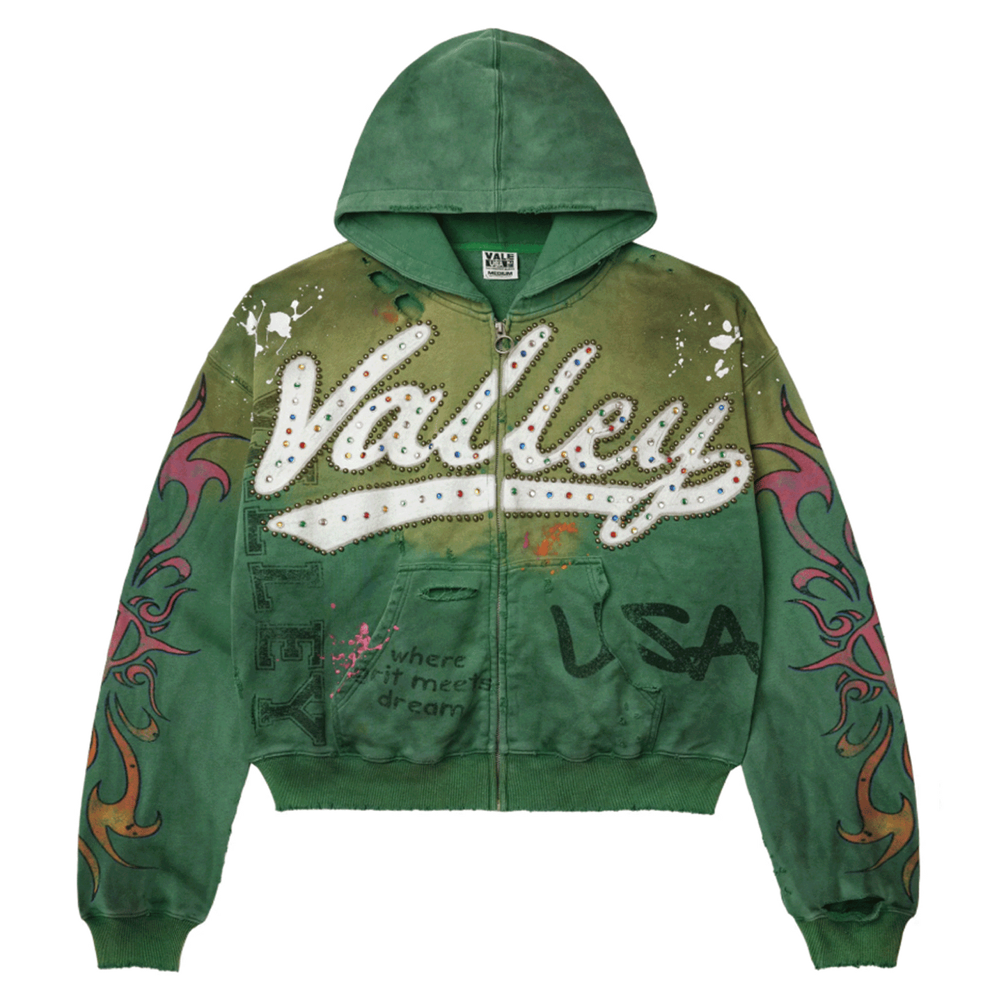 Vale Forever Inferno Zip Up