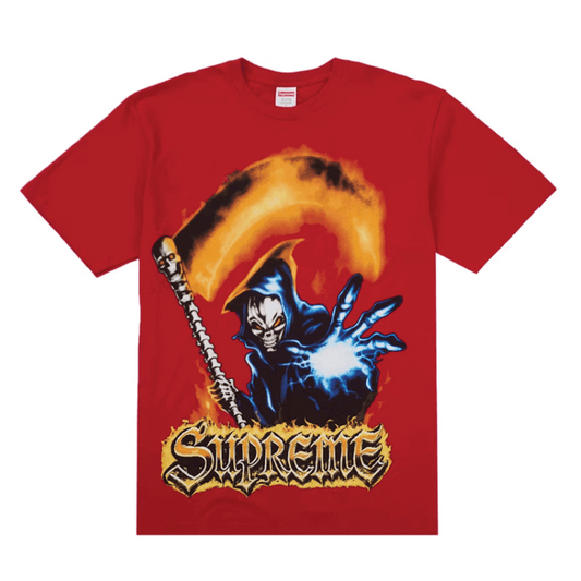 Supreme Grim Reaper Tee Red