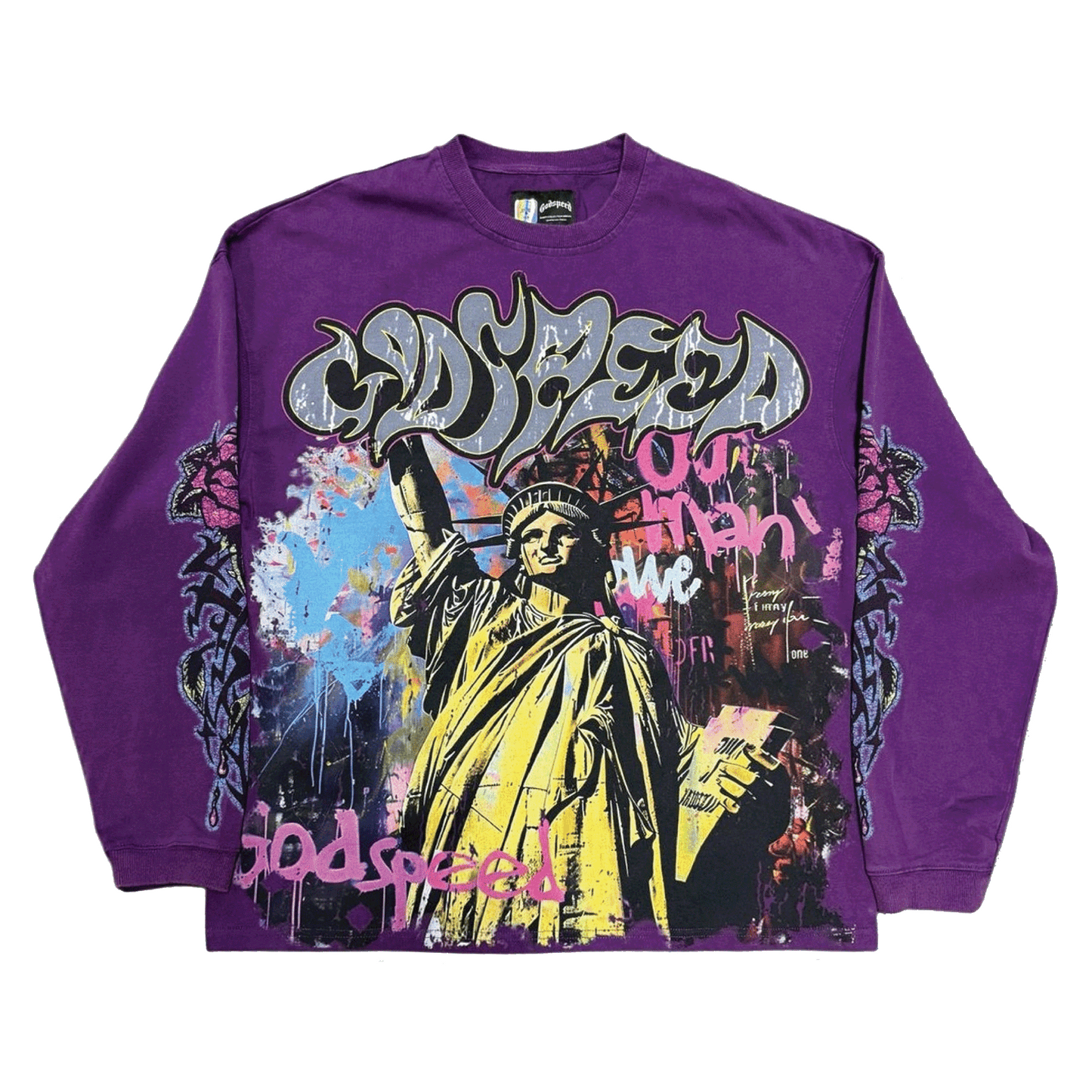 GodSpeed Vandal LS T-Shirt Grape