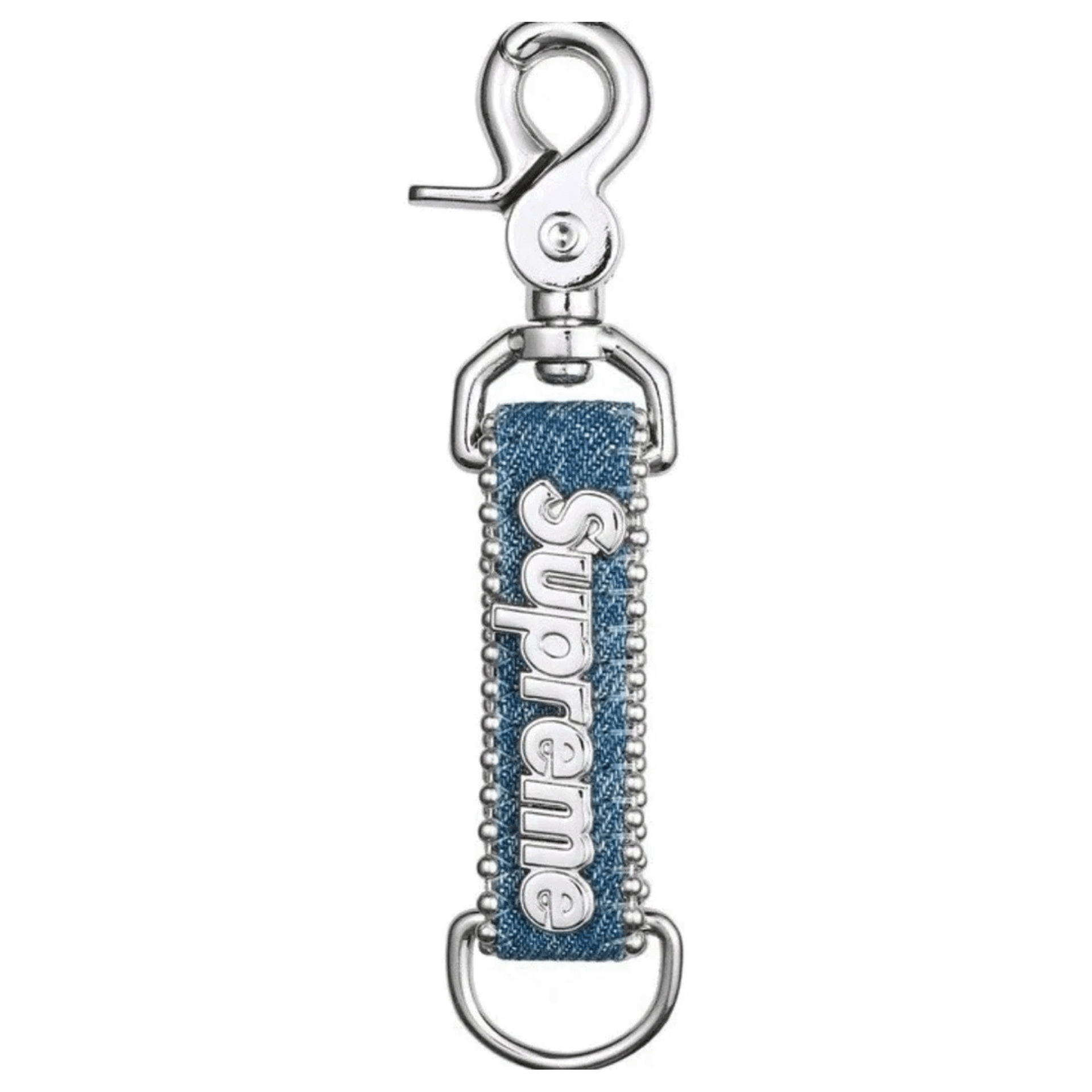 小物 b.b. Simon Denim Keychain Washed Indigo Supreme b.b. Simon Denim Keychain Washed Indigo – Sole System