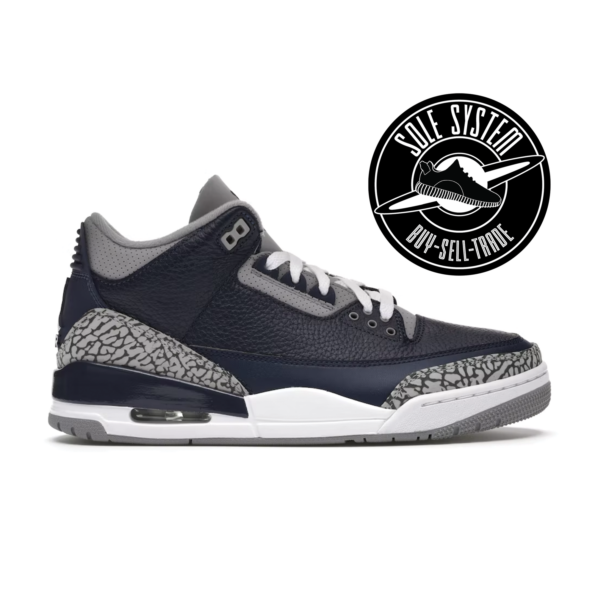 Jordan 3 Retro Georgetown (No Box)