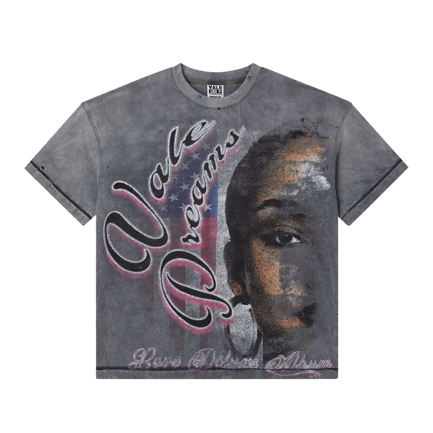 Vale Forever Taboo Bling Tee Grey