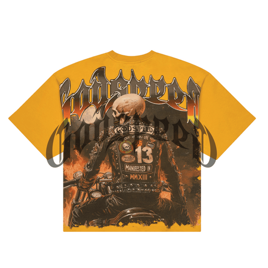 GodSpeed Biker Nation (Mustard)